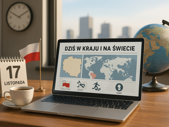 Dziś w kraju i na świecie (poniedziałek, 17 listopada)