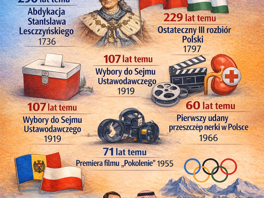 Dziś w kraju i na świecie (poniedziałek, 26 stycznia)