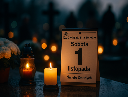 Dziś w kraju i na świecie (sobota, 1 listopada)