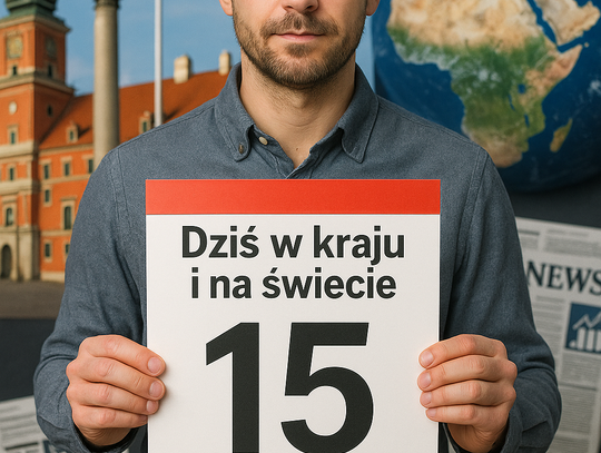 Dziś w kraju i na świecie (sobota, 15 listopada)