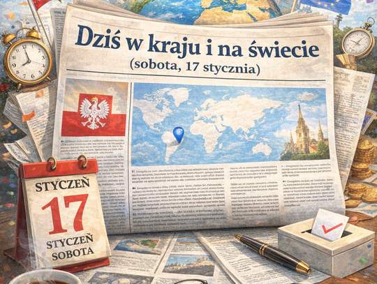 Dziś w kraju i na świecie (sobota, 17 stycznia)