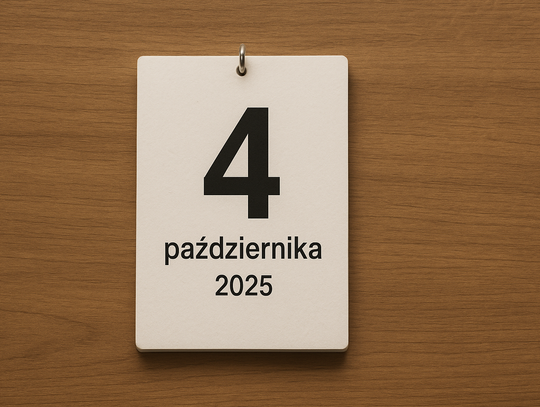 Dziś w kraju i na świecie (sobota, 4 października)