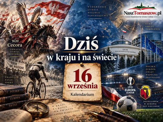 Dziś w kraju i na świecie (środa, 16 września)