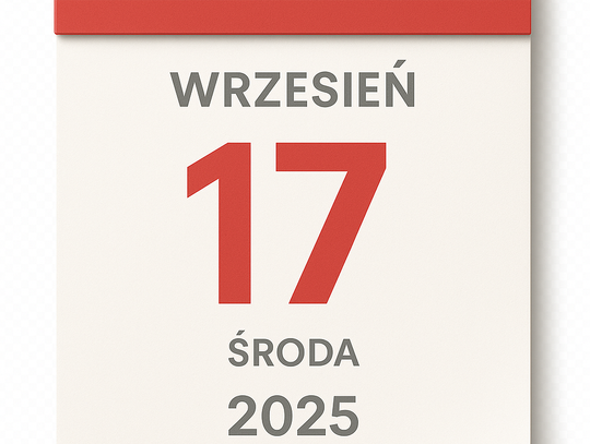 Dziś w kraju i na świecie (środa, 17 września)