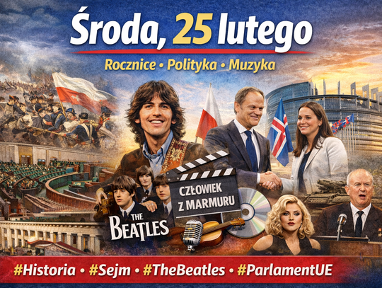 Dziś w kraju i na świecie (środa, 25 lutego) Dziś w kraju i na świecie (środa, 25 lutego)