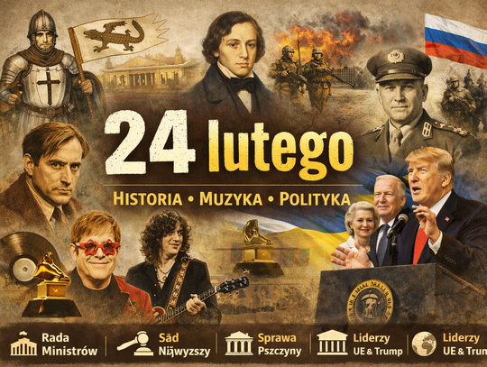 Dziś w kraju i na świecie (wtorek, 24 lutego) Dziś w kraju i na świecie (wtorek, 24 lutego)