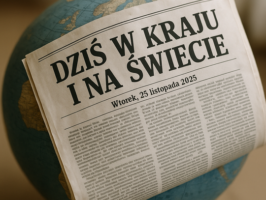Dziś w kraju i na świecie (wtorek, 25 listopada)