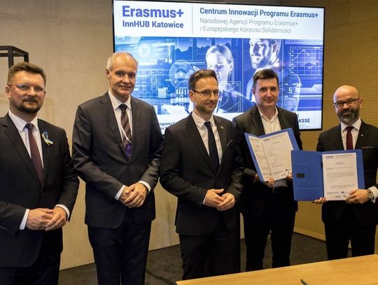 EKG: powstanie centrum Katowice Erasmus+ InnHUB