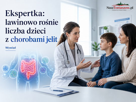 Ekspertka: lawinowo rośnie liczba dzieci z chorobami jelit (wywiad)