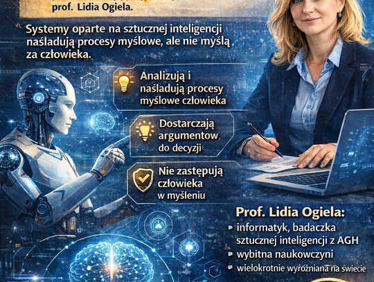 Ekspertka: systemy oparte na sztucznej inteligencji nie myślą za człowieka (wywiad) Ekspertka: systemy oparte na sztucznej inteligencji nie myślą za człowieka (wywiad)