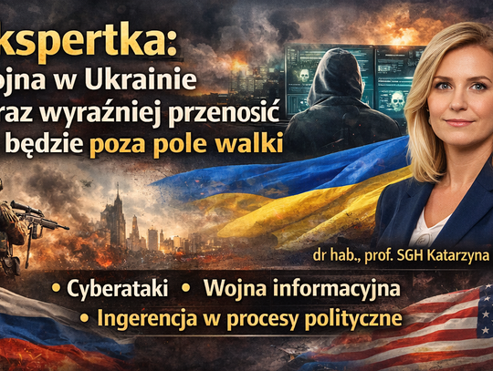 Ekspertka: wojna w Ukrainie coraz wyraźniej przenosić się będzie poza pole walki