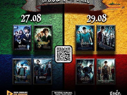 Ekspres do Hogwartu zatrzyma się w Tomaszowie. Dwie noce z całą sagą o Harrym Potterze