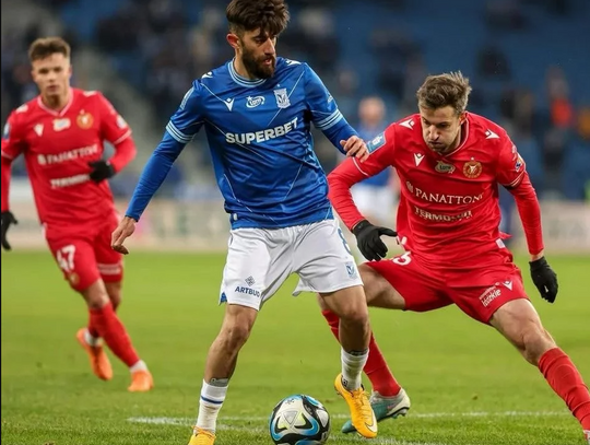 Ekstraklasa piłkarska - Lech - Widzew 4:1