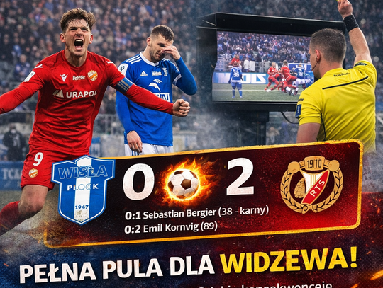 Ekstraklasa piłkarska – Wisła Płock – Widzew Łódź 0:2
