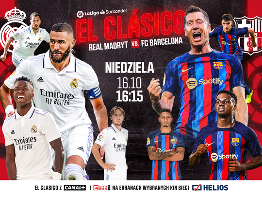El Clasico: Real Madryt - FC Barcelona