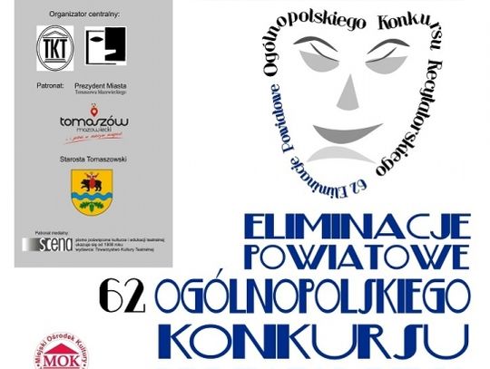 Eliminacje do 62. Ogólnopolskiego Konkursu Recytatorskiego