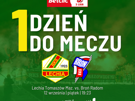 Emocje na boisku: Lechia Tomaszów Mazowiecki kontra Broń Radom