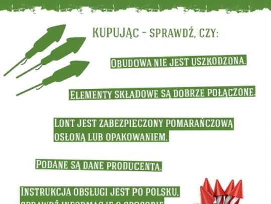 Fajerwerki to materiały wybuchowe