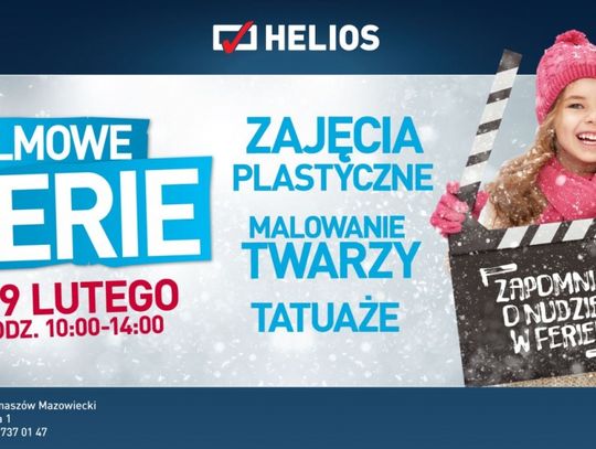 Ferie w kinie Helios Tomaszów Mazowiecki