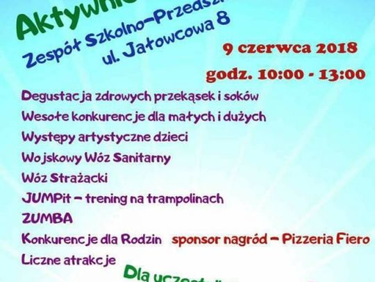 Festyn Rodzinny w Szkole Podstawowej nr 9