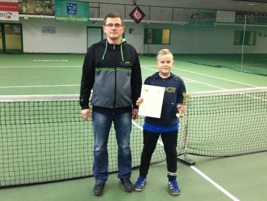 Filip Ostrowski brązowym medalistą mistrzostw województwa w tenisie