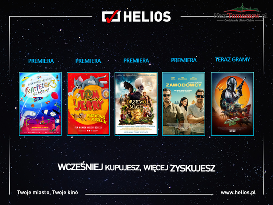 Filmowy zawrót głowy w Heliosie. Premiery dla dzieci, Guy Ritchie, Liga Mistrzów i kultowy „Podziemny krąg” Filmowy zawrót głowy w Heliosie. Premiery dla dzieci, Guy Ritchie, Liga Mistrzów i kultowy „Podziemny krąg”