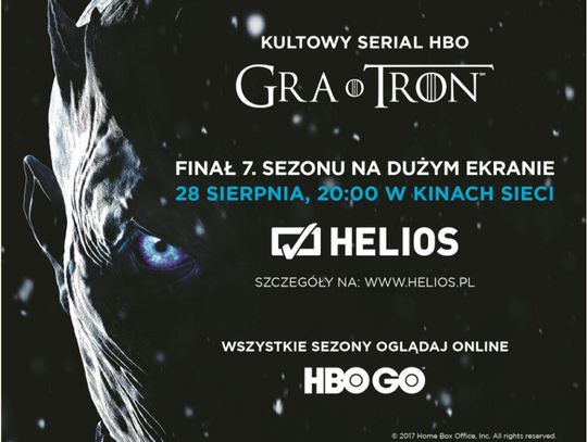 Finałowy odcinek 7. sezonu „Gry o Tron” w kinach Helios!