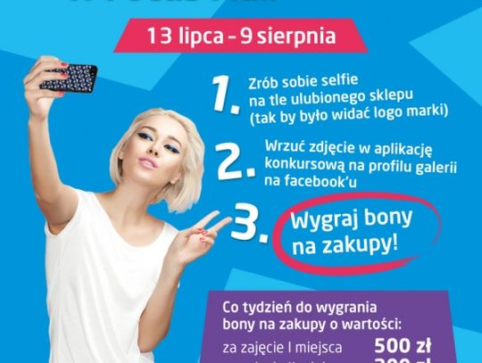 Focus Mall Piotrków Trybunalski zorganizował konkurs „Zakupowe selfie w Focus Mall”