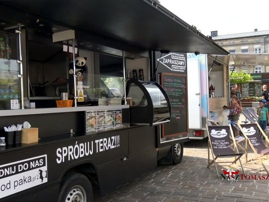 Food trucki na placu Kościuszki