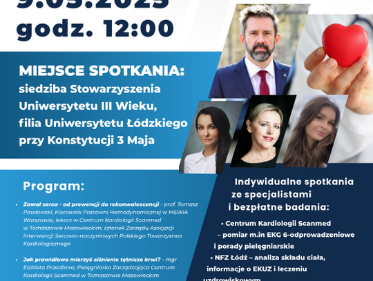 Fundacja „Z sercem do Pacjenta” American Heart of Poland zaprasza Fundacja „Z sercem do Pacjenta” American Heart of Poland zaprasza