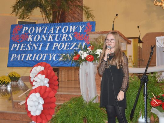 Gala Laureatów XV Powiatowego Konkursu Pieśni Patriotycznej