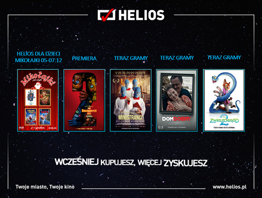 Grudniowe premiery w kinach Helios Grudniowe premiery w kinach Helios