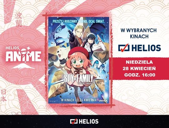Helios Anime przedstawia:  „Spy x Family Code: White”
