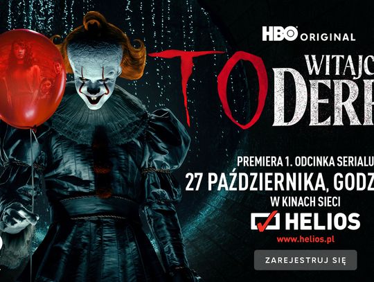 Helios pokaże pilot Witajcie w Derry chwalony przez Kinga za darmo 27 października o 20:00