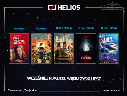 Helios prezentuje filmy, które musisz zobaczyć tej jesieni