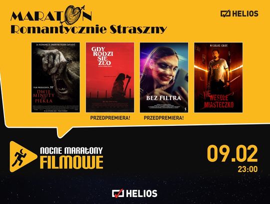 Helios prezentuje Maraton Romantycznie Straszny z horrorami w rolach głównych!