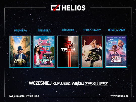 Helios prezentuje porywające seanse