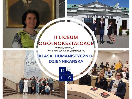 II Liceum Ogólnokształcące im. Stefana Żeromskiego ma jeszcze kilka wolnych miejsc w klasie I humanistyczno-dziennikarskiej!