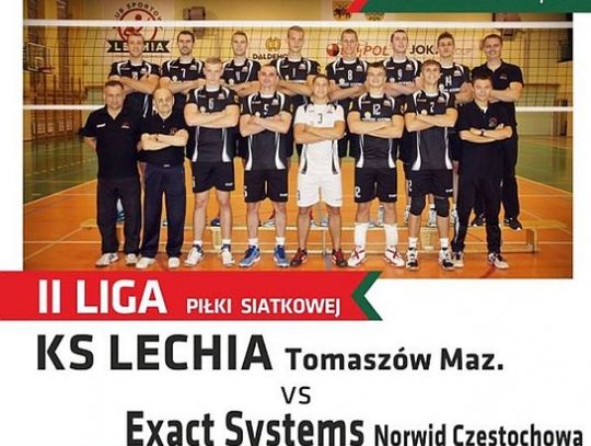 II liga: 14. lutego Lechia zagra we własnej hali z Częstochową