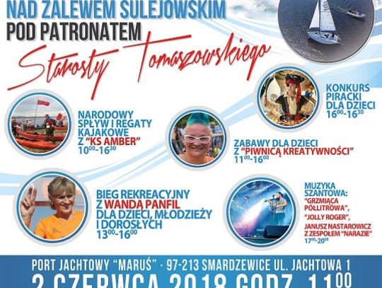 II Ogólnopolskie Regaty pod patronatem starosty tomaszowskiego - zaproszenie