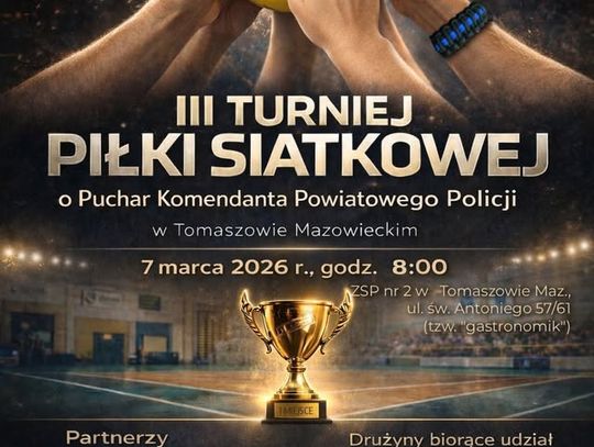 III edycja Turnieju Piłki Siatkowej o Puchar Komendanta Powiatowego Policji