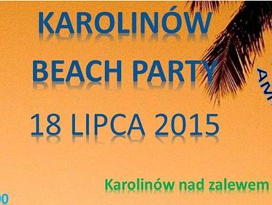 Impreza na plaży? Czemu nie?