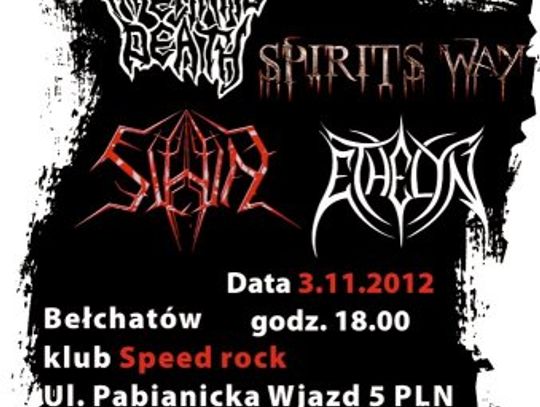 Infernal Death na koncercie w Bełchatowie