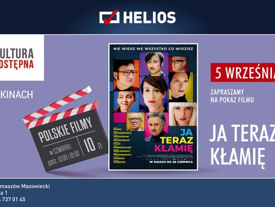 Ja teraz kłamię Seans z cyklu Kultura Dostępna