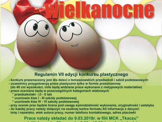 " Jajko wielkanocne"- konkurs dla najmłodszych