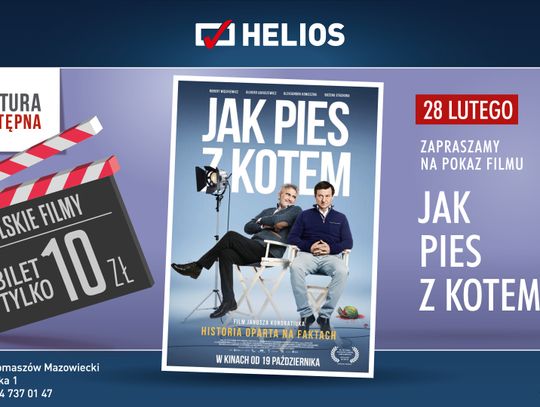 "Jak pies z kotem" seans z cyklu Kultura Dostępna