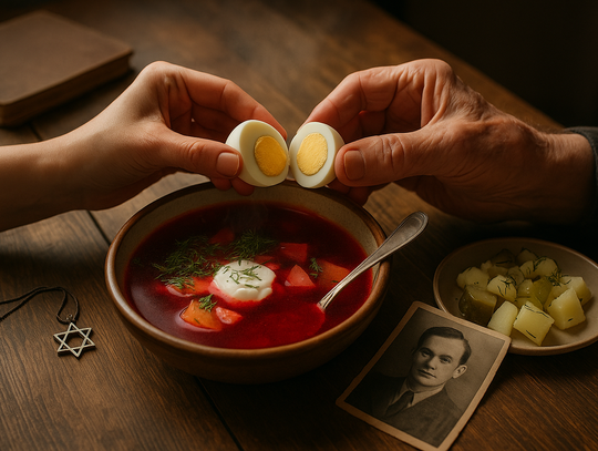 „Jak podzielić jajko”, czyli opowieść o przetrwaniu i uzdrawiającej mocy jedzenia