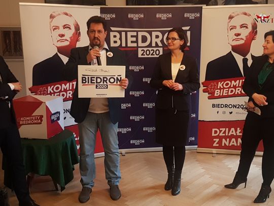 Jakub Olczyk będzie dowodził komitetem Biedronia