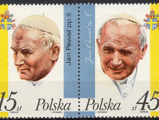 Jan Paweł II na znaczkach pocztowych