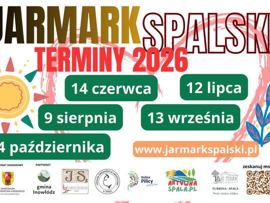 Jarmark Spalski ogłosił terminy na 2026 rok. Sezon ruszy w czerwcu na nowym terenie